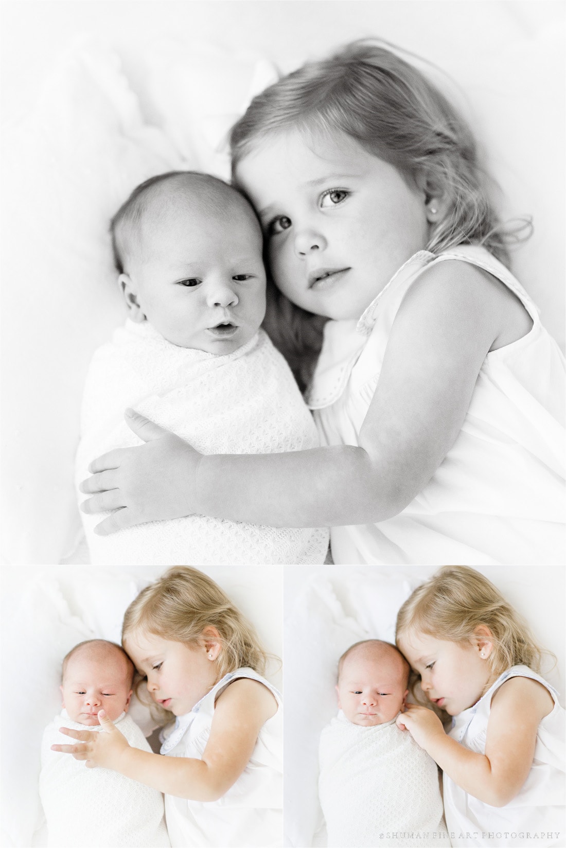 Newborn and sibling photos in Savannah GEorgia 